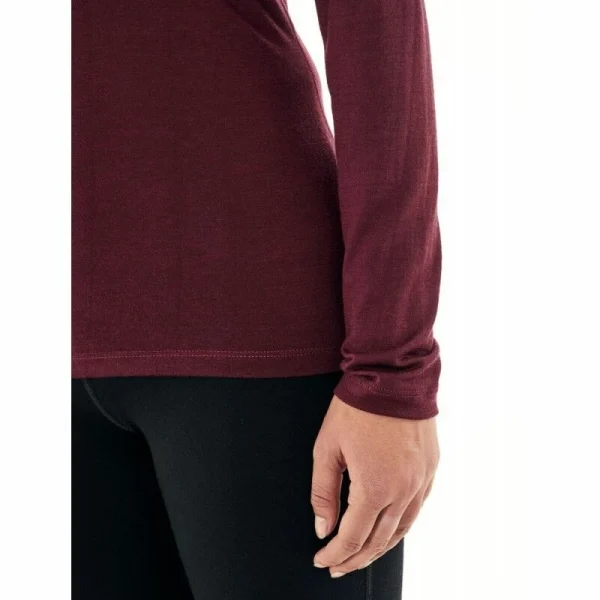 Remise 🎁 Icebreaker 200 Oasis Long Sleeve Half Zip – Sous-vêtement mérinos femme I Hardloop 🎉 9