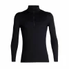 Sortie 🥰 Icebreaker 200 Oasis Long Sleeve Half Zip – Sous-vêtement mérinos homme I Hardloop 💯 28