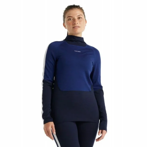 Grosses soldes 🌟 Icebreaker 200 Sone LS High Neck – Sous-vêtement mérinos femme I Hardloop 🧨 4