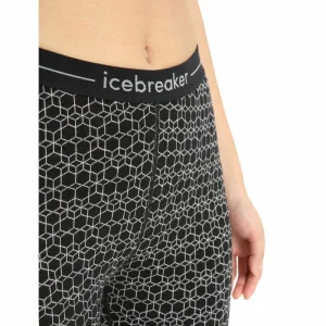 Vente flash 💯 Icebreaker 250 Vertex Leggings Alpine Geo – Sous-vêtement mérinos femme 😀 18