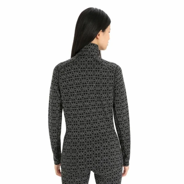 Acheter 😀 Icebreaker 250 Vertex LS Half Zip Alpine Geo – Sous-vêtement mérinos femme 🎉 4