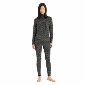 Acheter 😀 Icebreaker 250 Vertex LS Half Zip Alpine Geo – Sous-vêtement mérinos femme 🎉 15