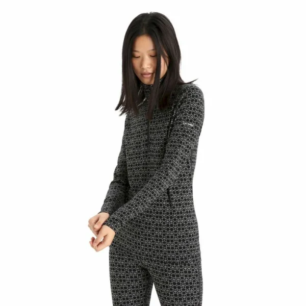 Acheter 😀 Icebreaker 250 Vertex LS Half Zip Alpine Geo – Sous-vêtement mérinos femme 🎉 6