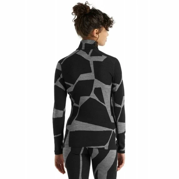 Acheter Maintenant Bon marché ✨ Icebreaker 250 Vertex LS Half Zip Landscapes – Sous-vêtement mérinos femme I Hardloop 🛒 5