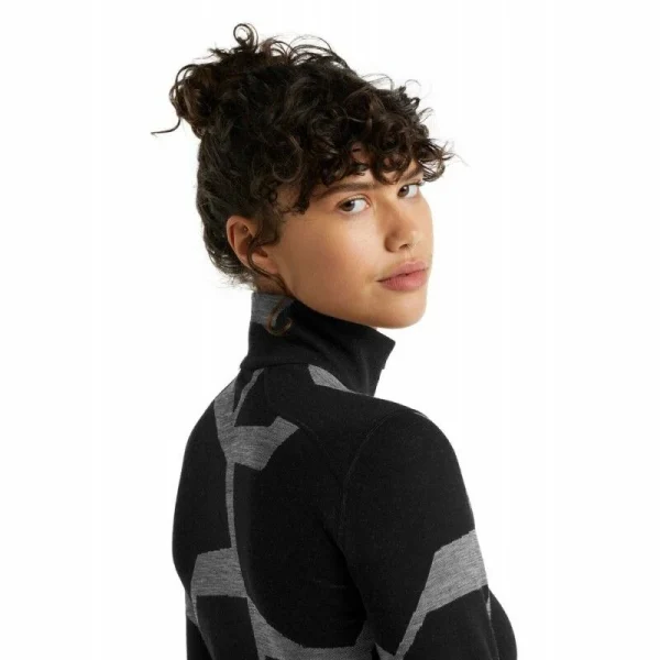 Acheter Maintenant Bon marché ✨ Icebreaker 250 Vertex LS Half Zip Landscapes – Sous-vêtement mérinos femme I Hardloop 🛒 9
