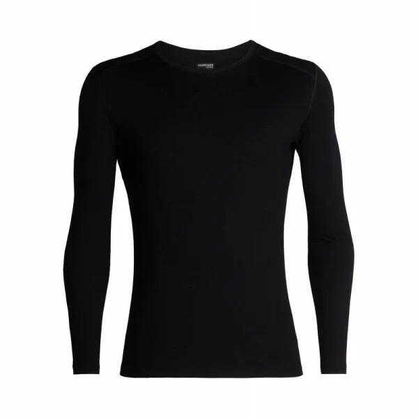 Meilleur prix 💯 Icebreaker 260 Tech Long Sleeve Crewe – Sous-vêtement mérinos homme I Hardloop 🤩 1
