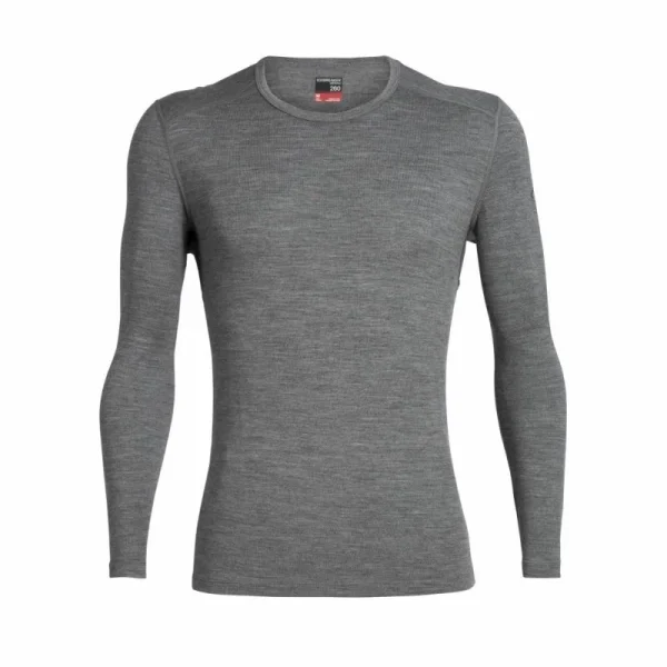 Meilleur prix 💯 Icebreaker 260 Tech Long Sleeve Crewe – Sous-vêtement mérinos homme I Hardloop 🤩 12