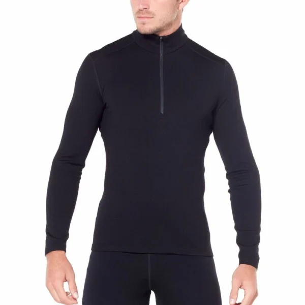 Sortie 😀 Icebreaker 260 Tech Long Sleeve Half Zip – Sous-vêtement mérinos homme I Hardloop 😍 3