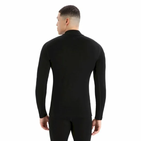 Promo 💯 Icebreaker 260 Tech LS Turtleneck – Sous-vêtement mérinos homme ✨ 3