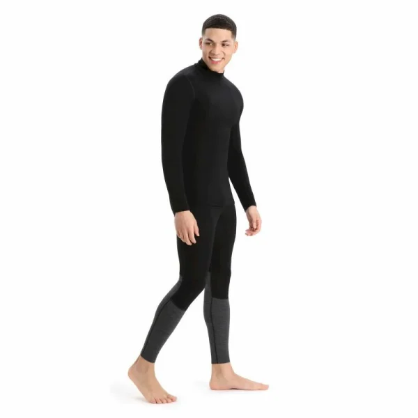 Promo 💯 Icebreaker 260 Tech LS Turtleneck – Sous-vêtement mérinos homme ✨ 6