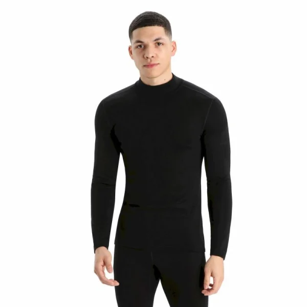 Promo 💯 Icebreaker 260 Tech LS Turtleneck – Sous-vêtement mérinos homme ✨ 1
