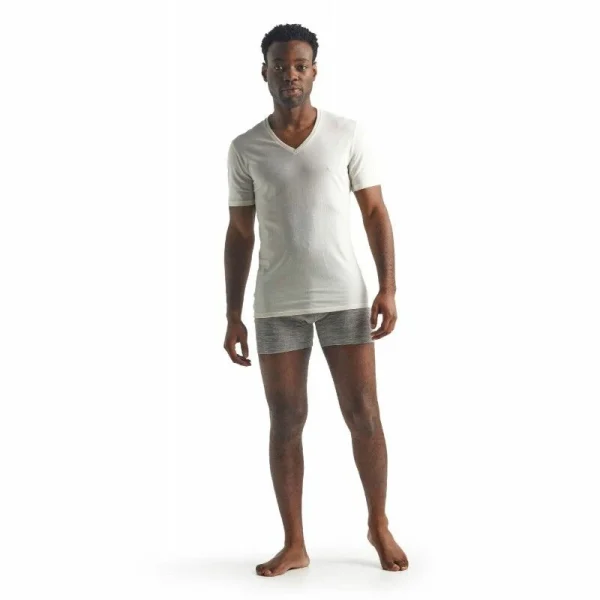 Tout neuf 👏 Icebreaker Anatomica Short Sleeve col V en Mérinos – T-shirt en laine mérinos homme I Hardloop 🌟 5