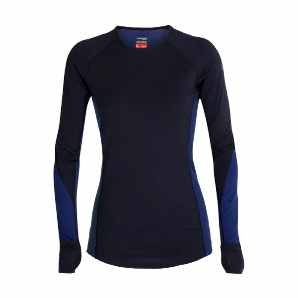 Les meilleures critiques de 😀 Icebreaker Bodyfitzone 260 Zone Long Sleeve Crewe – Sous-vêtement mérinos femme I Hardloop 🤩 5