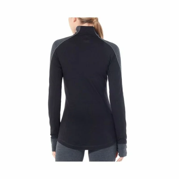 Grosses soldes 🎁 Icebreaker Bodyfitzone 260 Zone Long Sleeve Half Zip – Sous-vêtement mérinos femme I Hardloop 👍 4