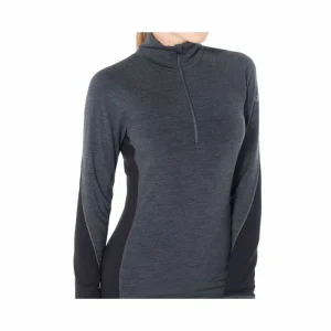 Grosses soldes 🎁 Icebreaker Bodyfitzone 260 Zone Long Sleeve Half Zip – Sous-vêtement mérinos femme I Hardloop 👍 17