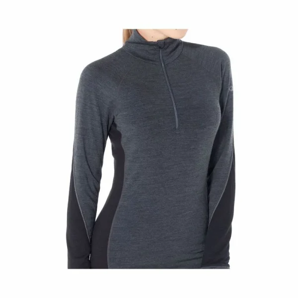 Grosses soldes 🎁 Icebreaker Bodyfitzone 260 Zone Long Sleeve Half Zip – Sous-vêtement mérinos femme I Hardloop 👍 6