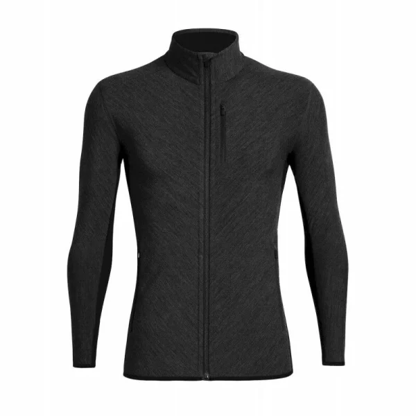 Offres 😉 Icebreaker Descender LS Zip – Polaire en laine mérinos homme I Hardloop 🎉 De Qualité 14