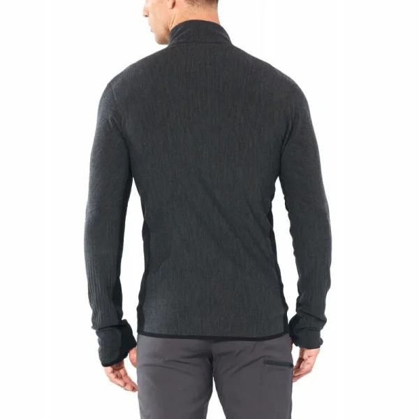 Offres 😉 Icebreaker Descender LS Zip – Polaire en laine mérinos homme I Hardloop 🎉 De Qualité 4