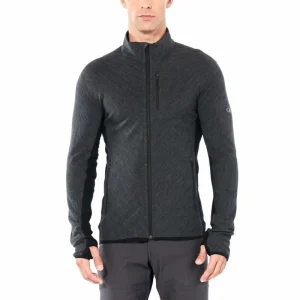 Offres 😉 Icebreaker Descender LS Zip – Polaire en laine mérinos homme I Hardloop 🎉 De Qualité 87