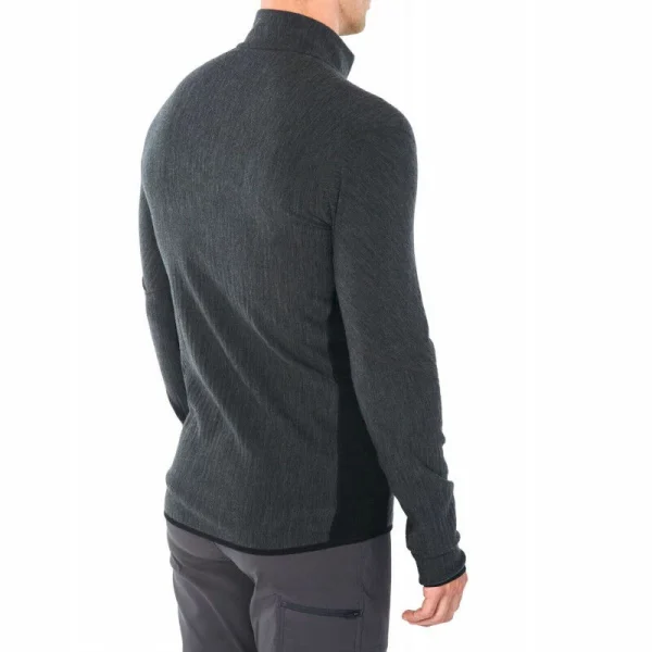 Offres 😉 Icebreaker Descender LS Zip – Polaire en laine mérinos homme I Hardloop 🎉 De Qualité 7