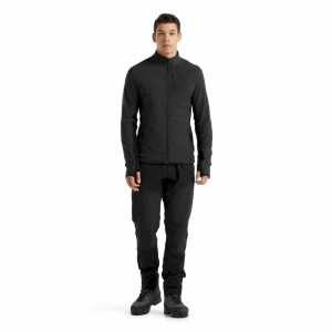 Offres 😉 Icebreaker Descender LS Zip – Polaire en laine mérinos homme I Hardloop 🎉 De Qualité 53