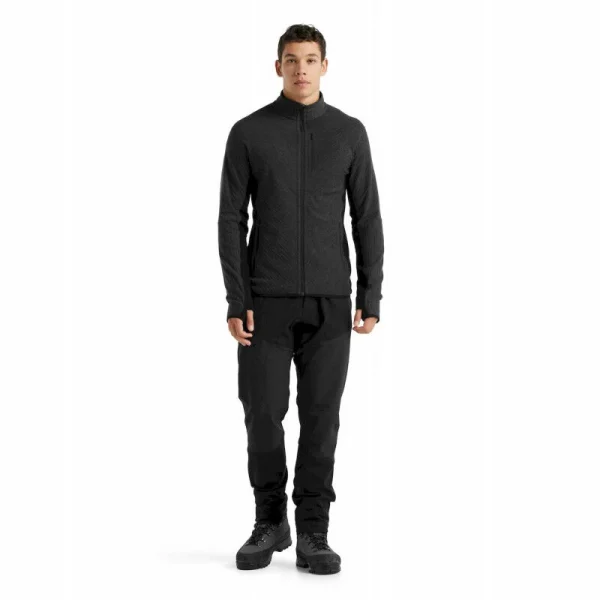 Offres 😉 Icebreaker Descender LS Zip – Polaire en laine mérinos homme I Hardloop 🎉 De Qualité 11