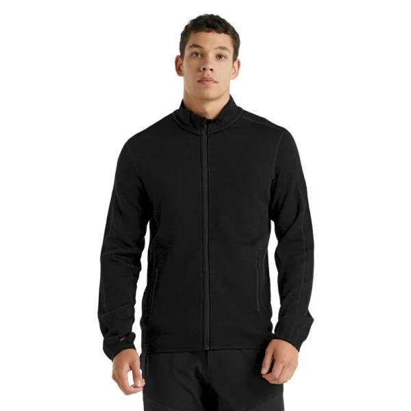 outlet Meilleur prix 😀 Icebreaker Elemental LS Zip – Polaire en laine mérinos homme I Hardloop 🛒 3