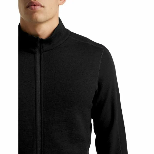 outlet Meilleur prix 😀 Icebreaker Elemental LS Zip – Polaire en laine mérinos homme I Hardloop 🛒 8
