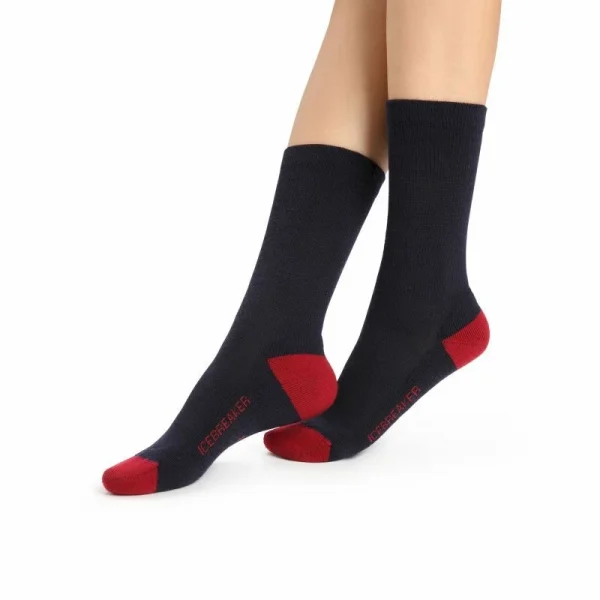Meilleure affaire 😉 Icebreaker Lifestyle Light Crew – Chaussettes en laine mérinos femme I Hardloop 🤩 Couleurs variées 4