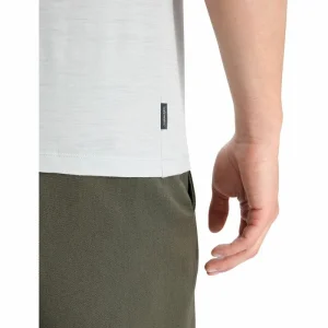 Coupon 👏 Icebreaker Tech Lite II SS Tee Ski Stripes – T-shirt en laine mérinos homme 🎉 14