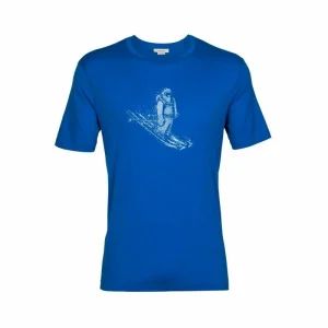 Budget 🛒 Icebreaker Tech Lite II SS Tee Skiing Yeti – T-shirt en laine mérinos homme 👍 18
