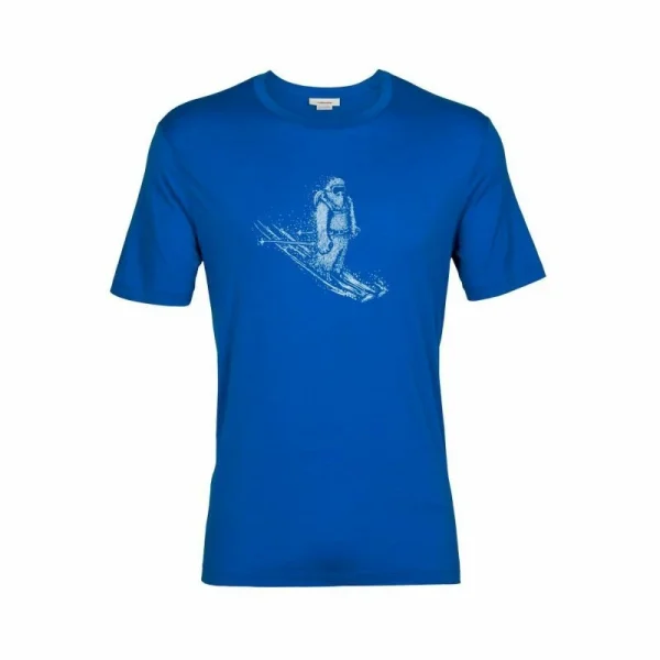 Budget 🛒 Icebreaker Tech Lite II SS Tee Skiing Yeti – T-shirt en laine mérinos homme 👍 7