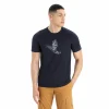 Budget 🛒 Icebreaker Tech Lite II SS Tee Skiing Yeti – T-shirt en laine mérinos homme 👍 32