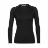 Les meilleures critiques de 🎁 Icebreaker Wmns 200 Zone Seamless LS Crewe – Sous-vêtement mérinos femme I Hardloop 💯 25