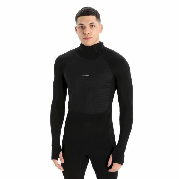 soldes Meilleure affaire 🔔 Icebreaker ZoneKnit Insulated LS Hoodie – Sous-vêtement mérinos homme ✔️ 3