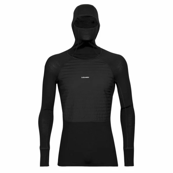 soldes Meilleure affaire 🔔 Icebreaker ZoneKnit Insulated LS Hoodie – Sous-vêtement mérinos homme ✔️ 1