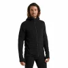 ultratendance Meilleure vente 🔔 Icebreaker ZoneKnit Insulated LS Zip Hoodie – Polaire en laine mérinos homme I Hardloop ⭐ 26