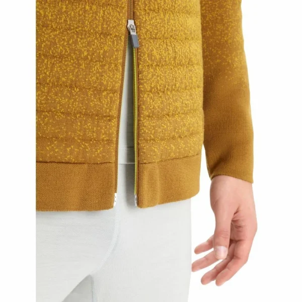 Coupon 😍 Icebreaker ZoneKnit Insulated LS Zip Hoodie – Sweatshirt en laine mérinos homme 😉 mode 12
