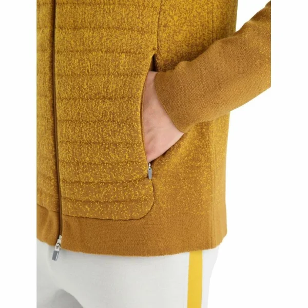 Coupon 😍 Icebreaker ZoneKnit Insulated LS Zip Hoodie – Sweatshirt en laine mérinos homme 😉 mode 9