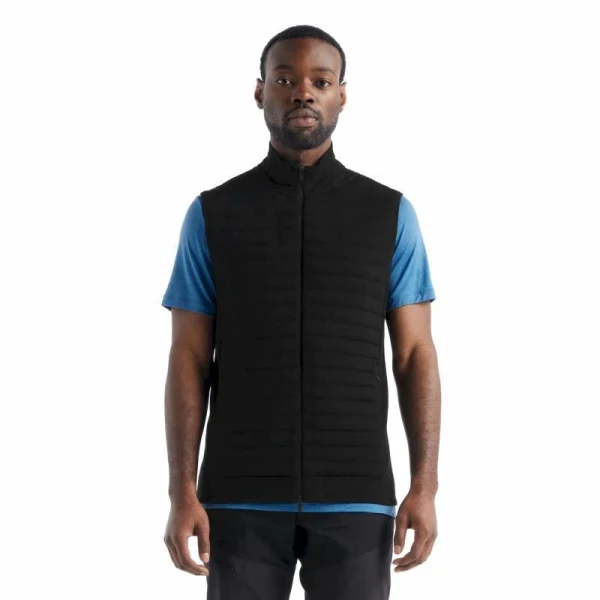 Coupon 🛒 Icebreaker ZoneKnit Insulated Vest – Veste en laine mérinos homme 🛒 1