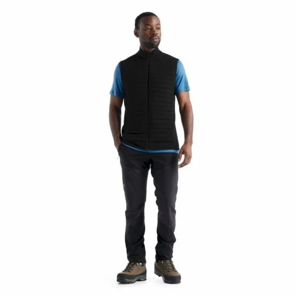 Coupon 🛒 Icebreaker ZoneKnit Insulated Vest – Veste en laine mérinos homme 🛒 9